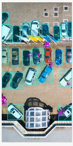 Annotated computer vision work sample